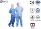 Clinical Doctor Light Blue Scrubs Fluid Resistant Lint Free With Waist Tie