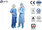 Clinical Doctor Light Blue Scrubs Fluid Resistant Lint Free With Waist Tie