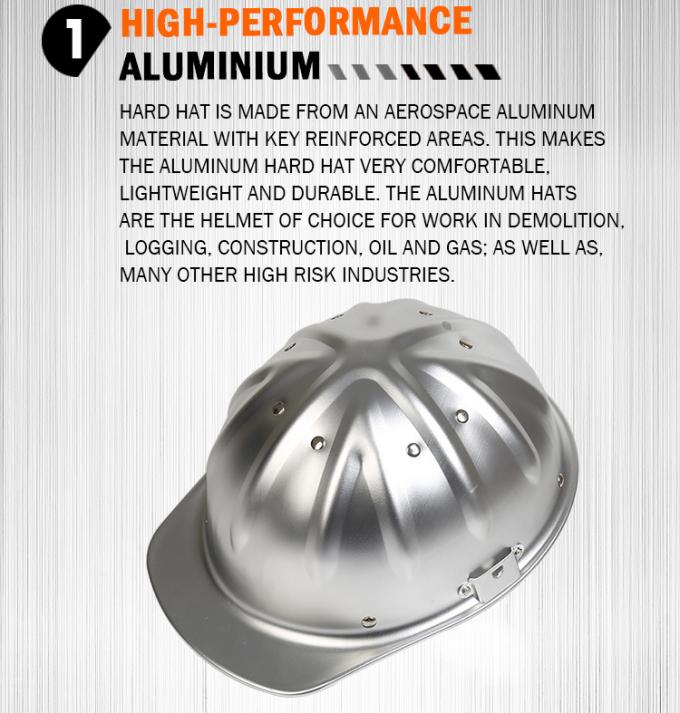 Capacete de segurança de alumínio modelo do capacete de segurança de Kseibi V para soldar
