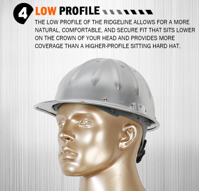 Capacete de segurança de alumínio modelo do capacete de segurança de Kseibi V para soldar